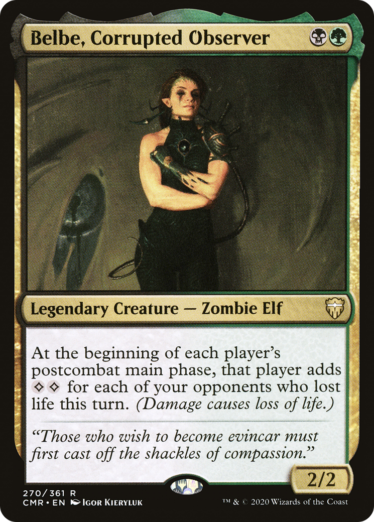Belbe, Corrupted Observer [Commander Legends]-1