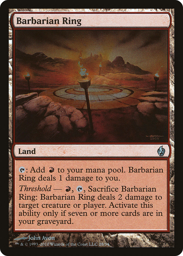 Barbarian Ring [Premium Deck Series: Fire and Lightning]-1