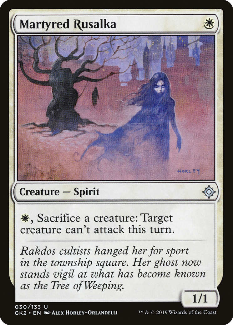 Martyred Rusalka [Ravnica Allegiance Guild Kit]-1