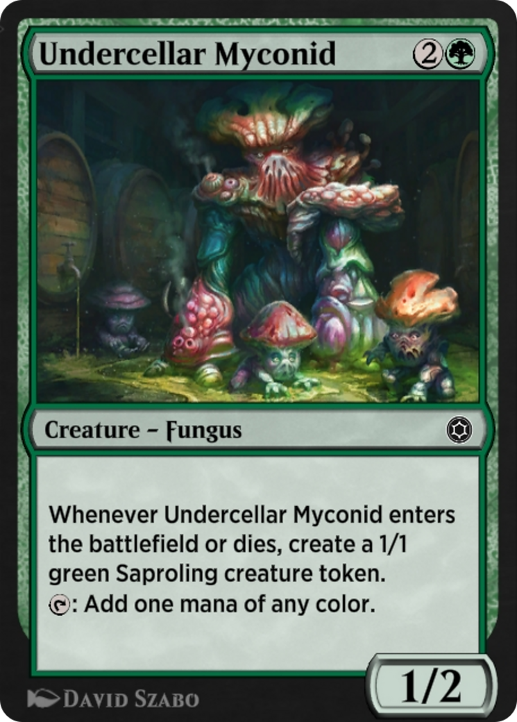 Undercellar Myconid (HBG-226) - Alchemy Horizons: Baldur's Gate-1