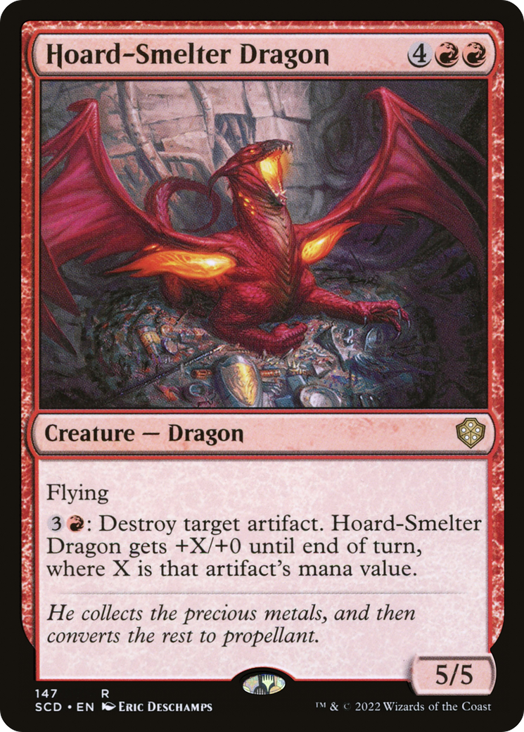 Hoard-Smelter Dragon [Starter Commander Decks]-1