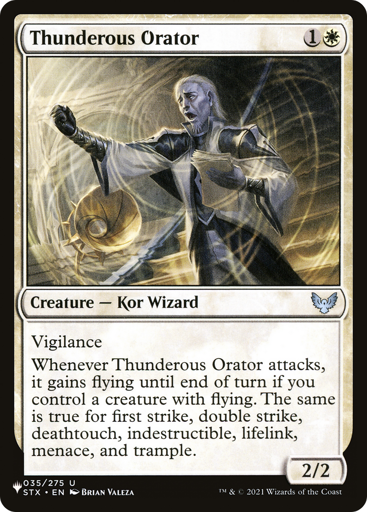 Thunderous Orator [The List]-1