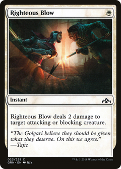 Righteous Blow [Guilds of Ravnica]-1