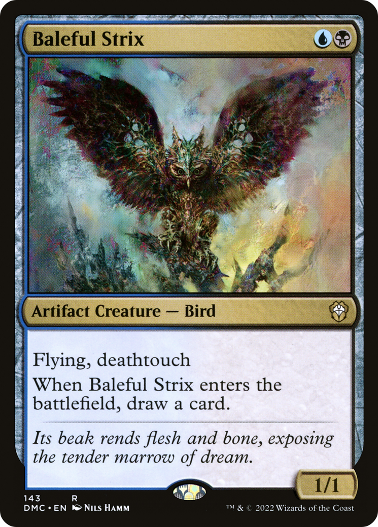 Baleful Strix [Dominaria United Commander]-1