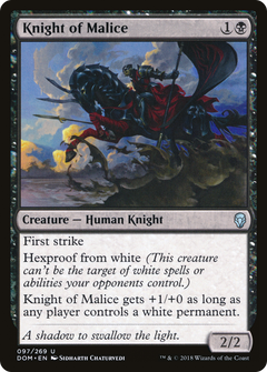 Knight of Malice [Dominaria]-1