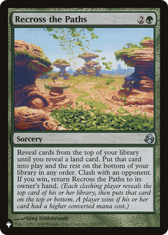 Recross the Paths [The List]-1