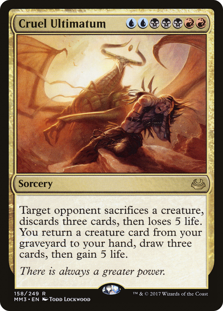 Cruel Ultimatum [Modern Masters 2017]-1
