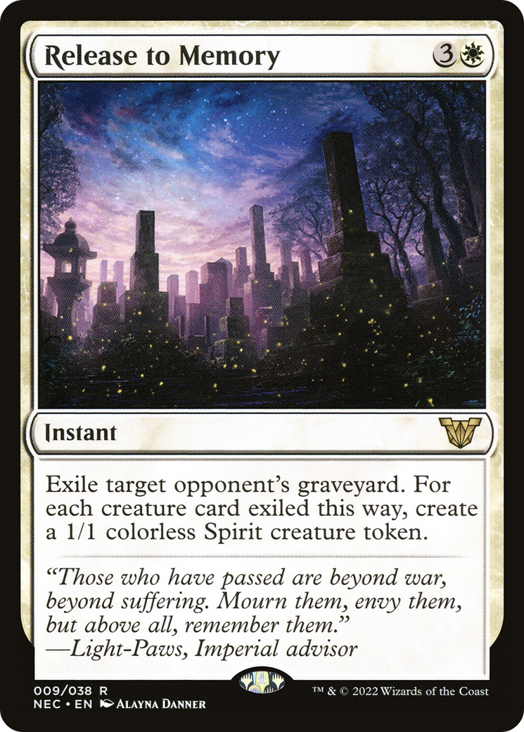 Release to Memory [Kamigawa: Neon Dynasty Commander]-1