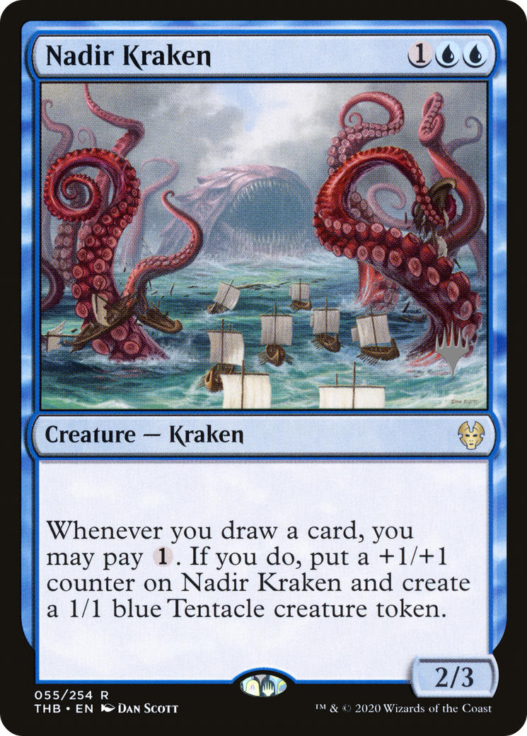 Nadir Kraken (Promo Pack) [Theros Beyond Death Promos]-1