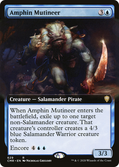 Amphin Mutineer (Extended Art) [Commander Legends]-1