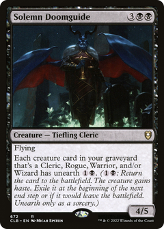 Solemn Doomguide [Commander Legends: Battle for Baldur's Gate]-1