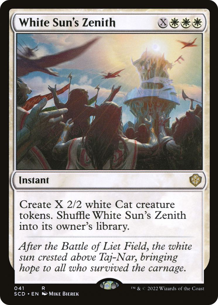 White Sun's Zenith (SCD-041) - Starter Commander Decks-1