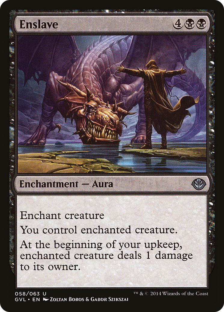 Enslave (Garruk vs. Liliana) [Duel Decks Anthology]-1