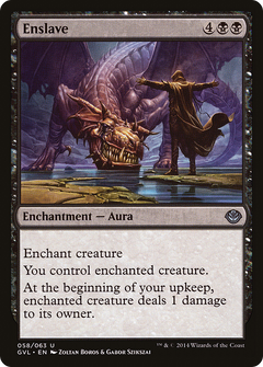 Enslave (Garruk vs. Liliana) [Duel Decks Anthology]-1