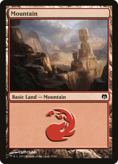 Mountain (35) [Duel Decks: Heroes vs. Monsters]-1