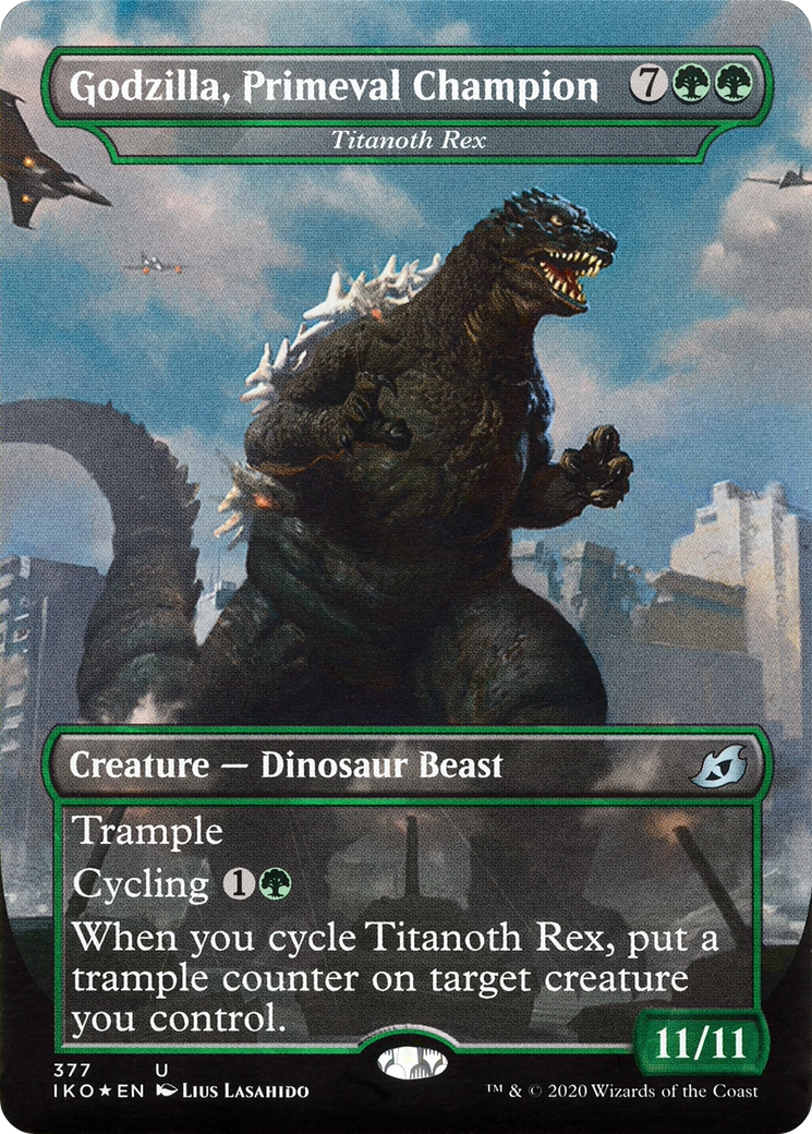 Titanoth Rex - Godzilla, Primeval Champion (Godzilla Series) [Ikoria: Lair of Behemoths]-1