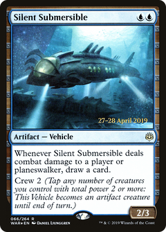 Silent Submersible [War of the Spark Prerelease Promos]-1