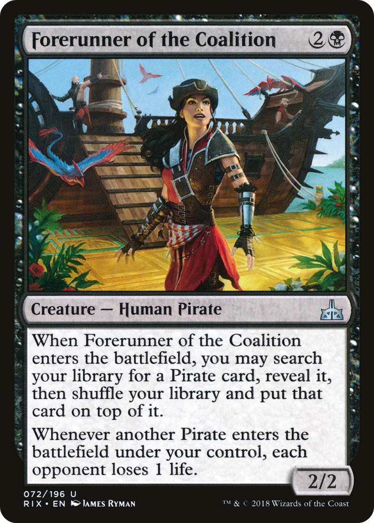 Forerunner of the Coalition [Rivals of Ixalan]-1