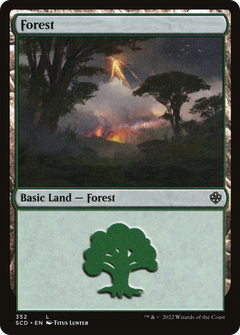 Forest (352) [Starter Commander Decks]-1