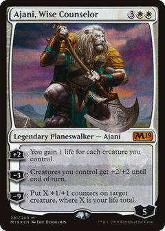 Ajani, Wise Counselor [Core Set 2019]-1