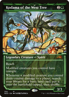 Kodama of the West Tree (Showcase Soft Glow) [Kamigawa: Neon Dynasty]-1