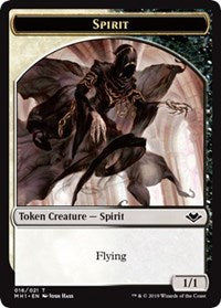 Spirit (016) // Myr (019) Double-Sided Token [Modern Horizons Tokens]-1