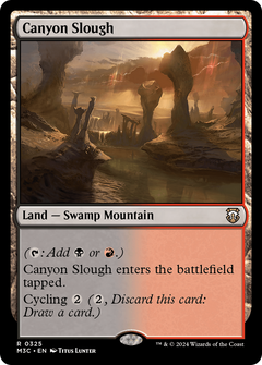 Canyon Slough [Modern Horizons 3 Commander]-1