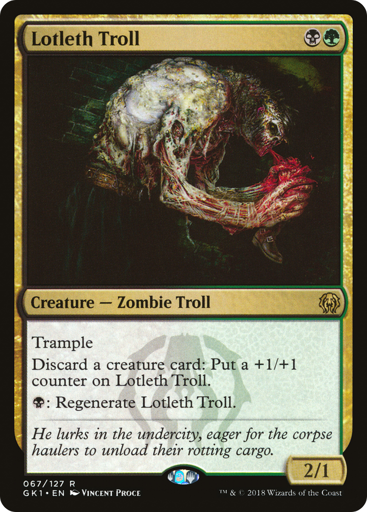 Lotleth Troll [Guilds of Ravnica Guild Kit]-1