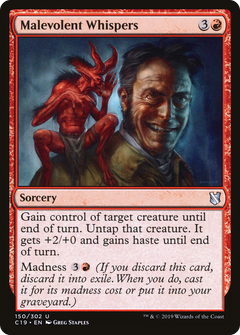 Malevolent Whispers [Commander 2019]-1
