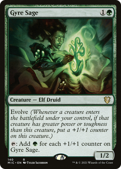 Gyre Sage [Innistrad: Midnight Hunt Commander]-1
