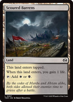 Scoured Barrens [Tarkir: Dragonstorm]-1