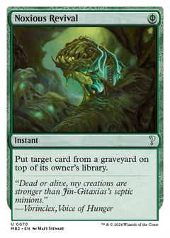 Noxious Revival (White Border) [Mystery Booster 2]-1