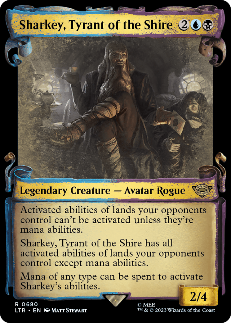 Sharkey, Tyrant of the Shire [The Lord of the Rings: Tales of Middle-Earth Showcase Scrolls]-1
