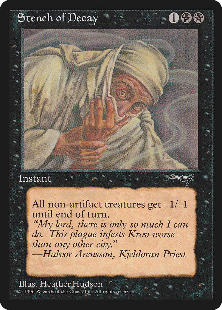 Stench of Decay (Covering Mouth) [Alliances]-1