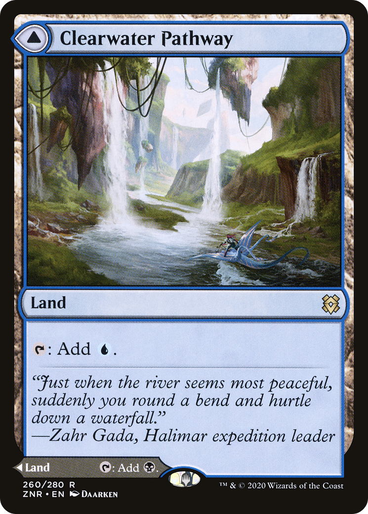 Clearwater Pathway // Murkwater Pathway [Zendikar Rising]-3