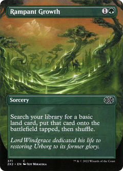 Rampant Growth (Borderless Alternate Art) [Double Masters 2022]-1