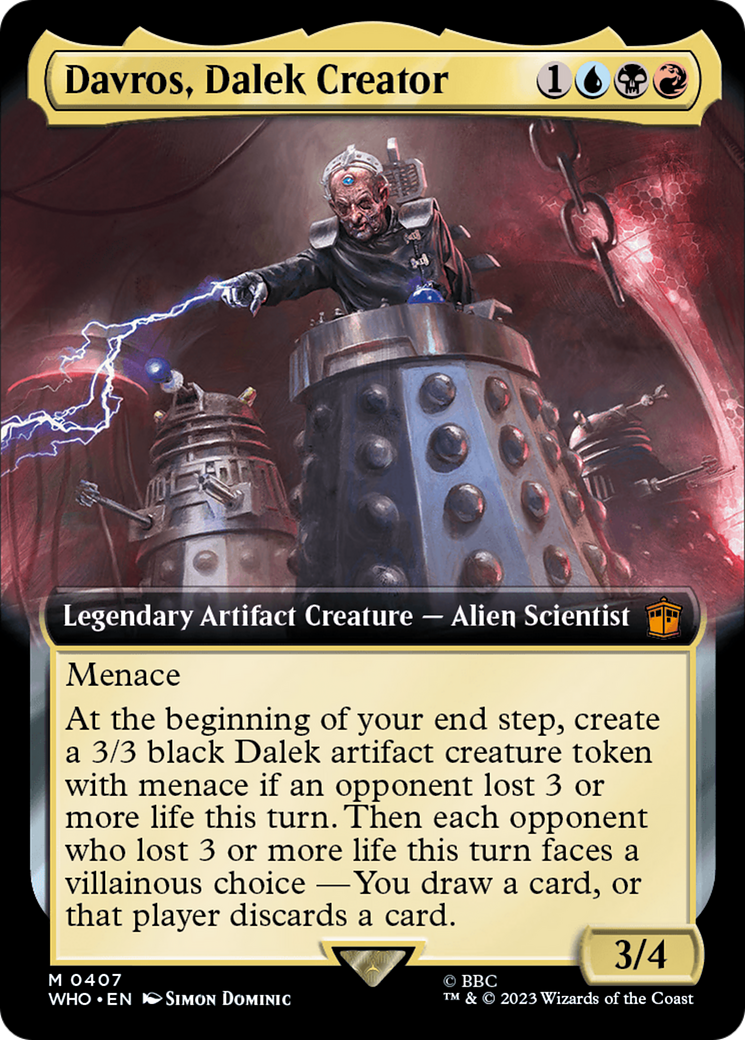 Davros, Dalek Creator (Extended Art) [Doctor Who]-1