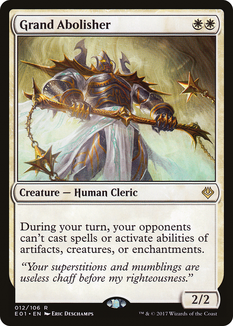 Grand Abolisher [Archenemy: Nicol Bolas]-1