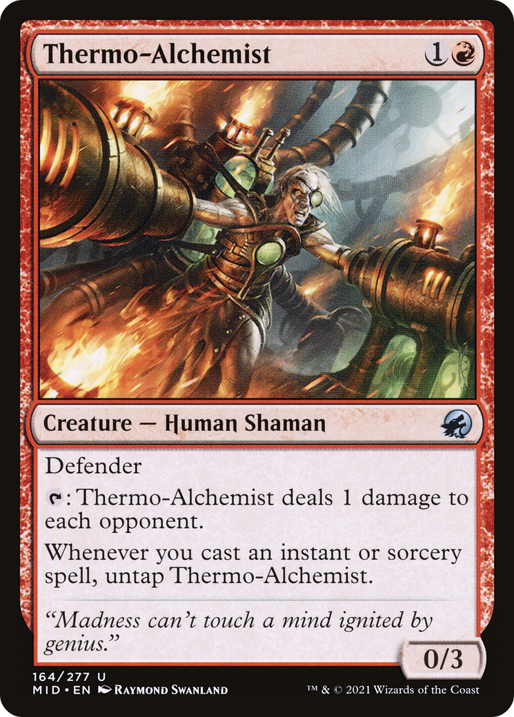 Thermo-Alchemist (MID-164) - Innistrad: Midnight Hunt-1