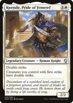 Kwende, Pride of Femeref [Dominaria]-1