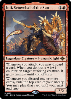 Inti, Seneschal of the Sun (Promo Pack) [The Lost Caverns of Ixalan Promos]-1