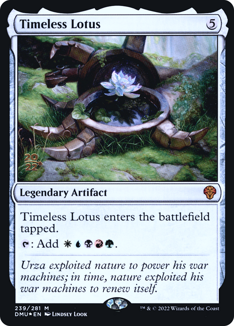Timeless Lotus [Dominaria United Prerelease Promos]-1