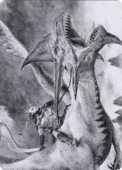 Zurgo and Ojutai // Zurgo and Ojutai (AMOM-066) - March of the Machine Art Series (Borderless)-1