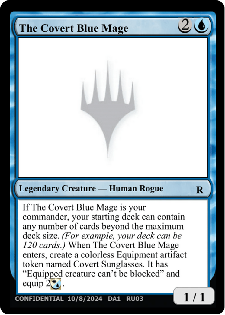 The Covert Blue Mage (UNK-RU03C) - Unknown Event-1