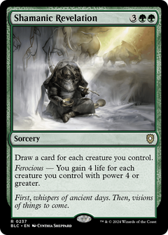 Shamanic Revelation [Bloomburrow Commander]-1