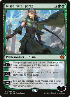 Nissa, Vital Force (Promo Pack) [Kaladesh Promos]-1