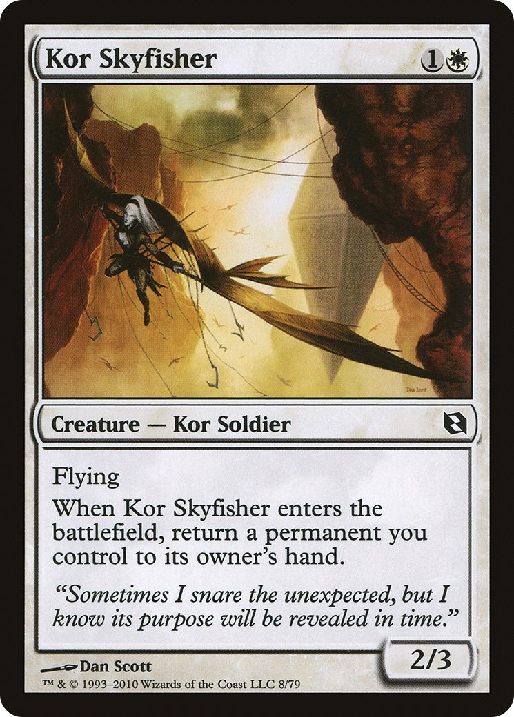 Kor Skyfisher [Duel Decks: Elspeth vs. Tezzeret]-1