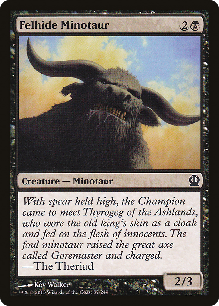 Felhide Minotaur [Theros]-1