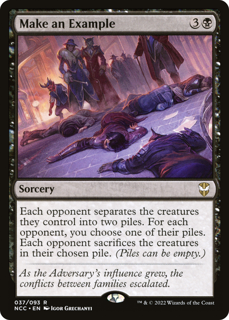 Make an Example [Streets of New Capenna Commander]-1