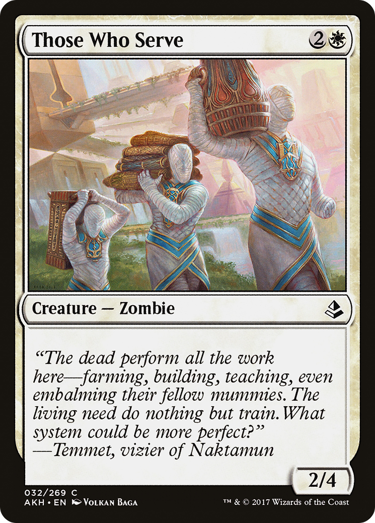 Those Who Serve [Amonkhet]-1